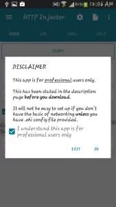 Http injector disclaimer free net