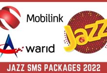 Jazz SMS Packages 2022